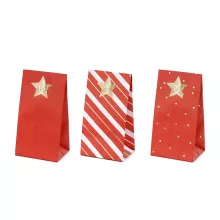Adventi naptár készítő szett, piros