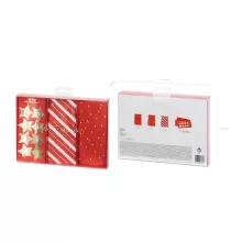 Adventi naptár készítő szett, piros