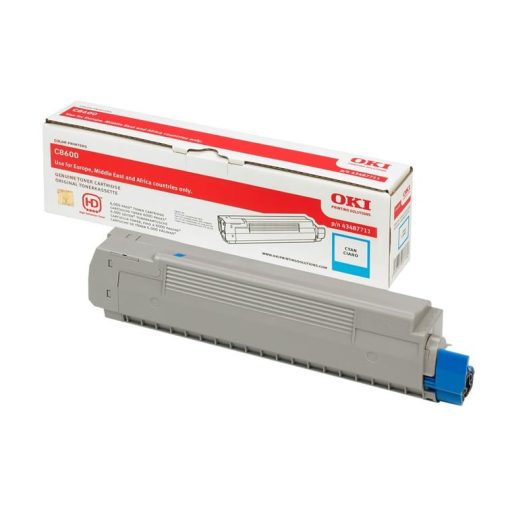 Oki C8600 Toner Cián 6000 oldalra