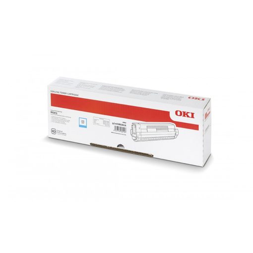 Oki MC873 Toner Cián 10000 oldalra