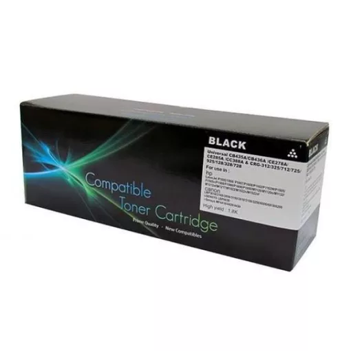 Utángyártott HP CE255X/CRG724H Toner Black 12.500 oldal kapacitás CartridgeWeb (New Build)
