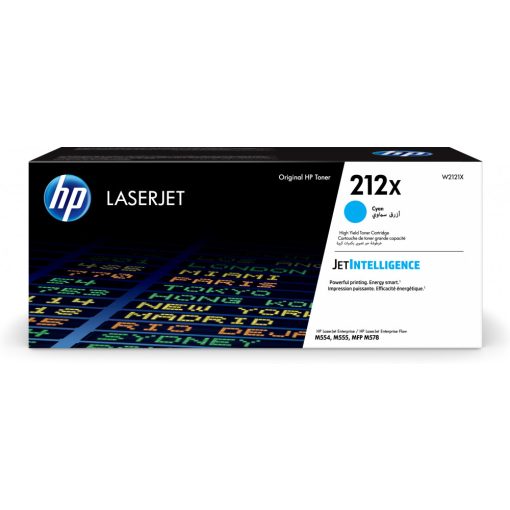 HP W2121X Toner Cyan 10.000 oldal kapacitás No.212X