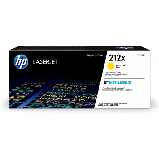 HP W2122X Toner Yellow 10.000 oldal kapacitás No.212X