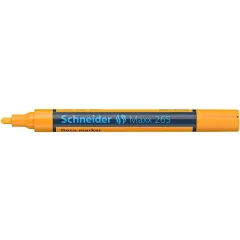 SCHNEIDER 265 folyékony krétamarker, neon narancs