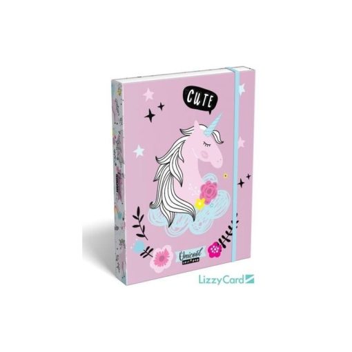 Lizzy Card füzetbox A/5, Unikornis