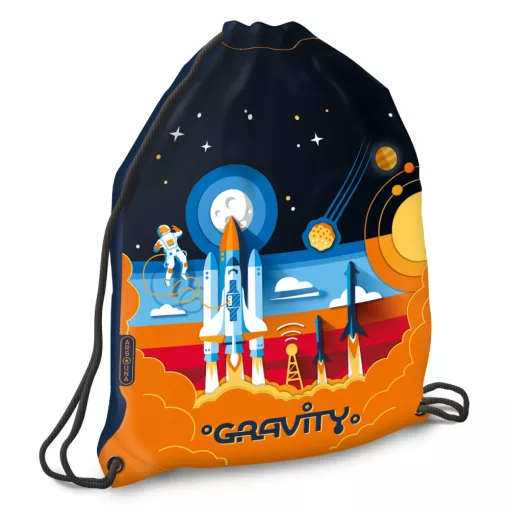 ARS UNA Mágneszáras iskolatáska szett, Gravity, 5 részes