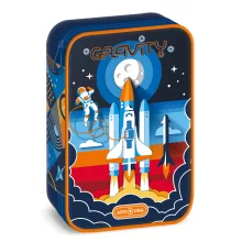 ARS UNA Mágneszáras iskolatáska szett, Gravity, 5 részes