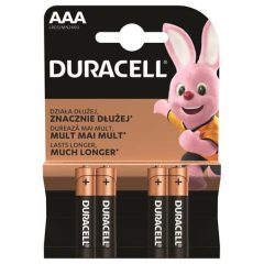 Duracell mikro elem AAA 4db