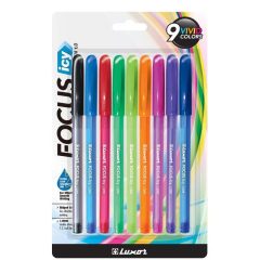 Golyóstoll LUXOR Icy 0.5mm 9db