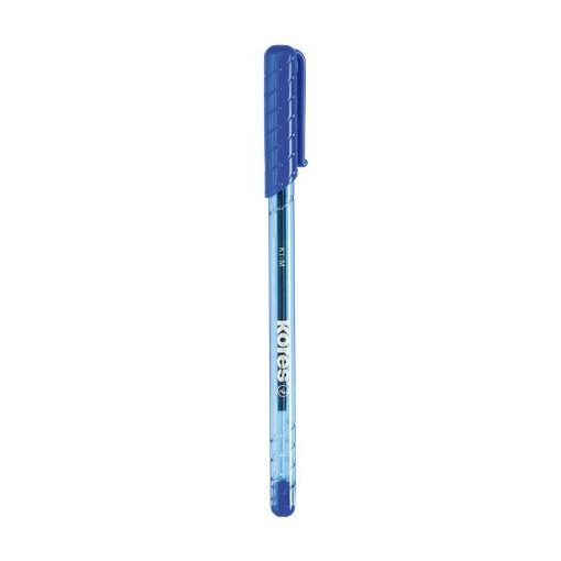 Golyóstoll KORES K1-M kupakos, 0,7mm, kék