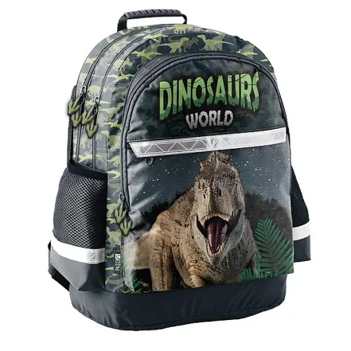 Iskolatáska szett PASO, dinoszaurusz, Dinosaur World