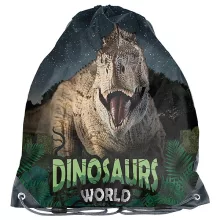 Iskolatáska szett PASO, dinoszaurusz, Dinosaur World