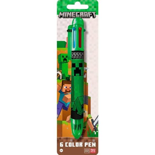 6 színű golyóstoll Minecraft