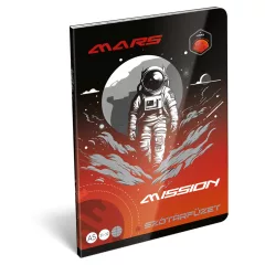   Lizzy Card szótár füzet, 31-32, A/5, Mars Mission, Űrhajós
