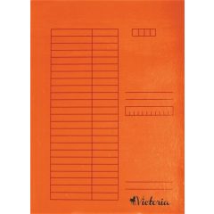 Papír pólyás dosszié A/4 5db narancs