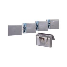 FolderMate 137, A/4 harmonika mappa, ezüst