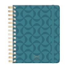 PlanAll Határidőnapló, agenda heti B5 spirálozott 2026. évi - Teal