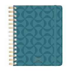   PlanAll Határidőnapló, agenda heti B5 spirálozott 2026. évi - Teal