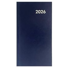 Zsebnaptár, haránt, Alisca, Szekszárd, 2026. évi, Kék