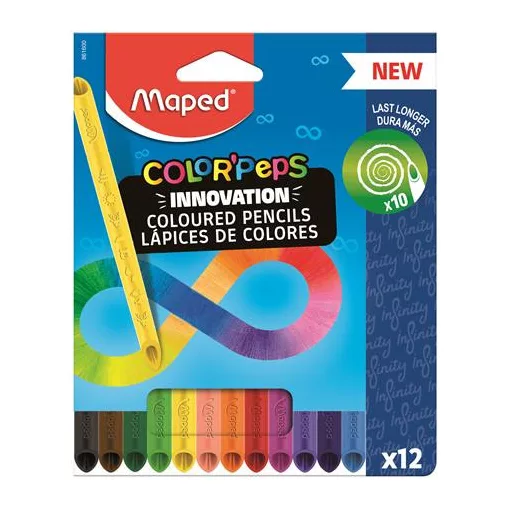 MAPED Infinity színesceruza  12db
