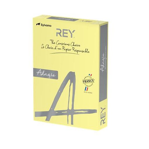 REY Adagio A/4 színes másolópapír pasztell sárga