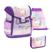 BELMIL Iskolatáska szett, Classy, Unikornis, Rainbow Unicorn