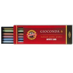KOH-I-NOOR Gioconda Metallic Ironbél, 6db