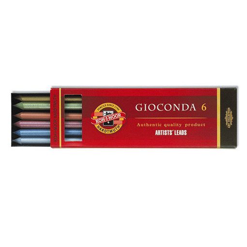 KOH-I-NOOR Gioconda Metallic Ironbél, 6db