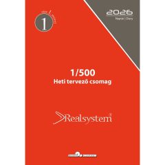   Reaészisztem naptár betét, heti tervező, 2026. évi, "L", Chamois