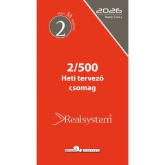   Reaészisztem naptár betét, heti tervező, 2026. évi, "M", Chamois