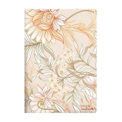  Határidőnapló, agenda, Lizzy Card, heti beosztású B/5 2026. évi Beige Flowers