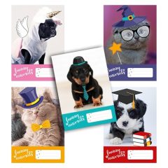 Füzet A/5 Funny Animals PD 14-32 1. osztályos vonalas