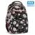   ARS UNA Hátizsák AU-6 iskolatáska szett,  Flowery Black, 3 részes