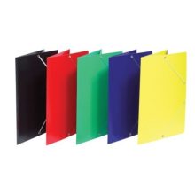 Gumis mappa A/4 karton világoszöld