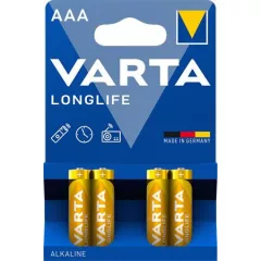 Varta mikro elem AAA Longlife 4db