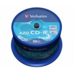 CD írható VERBATIM 700MB, 80min, 52x, 50db hengeren