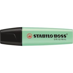 Szövegkiemelő STABILO BOSS pasztell vágott, 2-5mm, menta