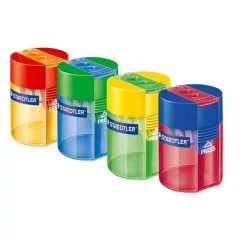 STAEDTLER kétlyukú tartályos hegyező 