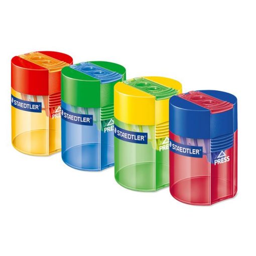 STAEDTLER kétlyukú tartályos hegyező 