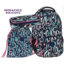 ARS UNA Iskolatáska szett, Eucalyptus, 3 részes