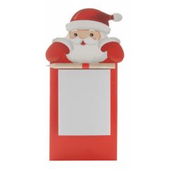 Mikulás, Télapó, hűtőmágnes - jegyzettömbbel