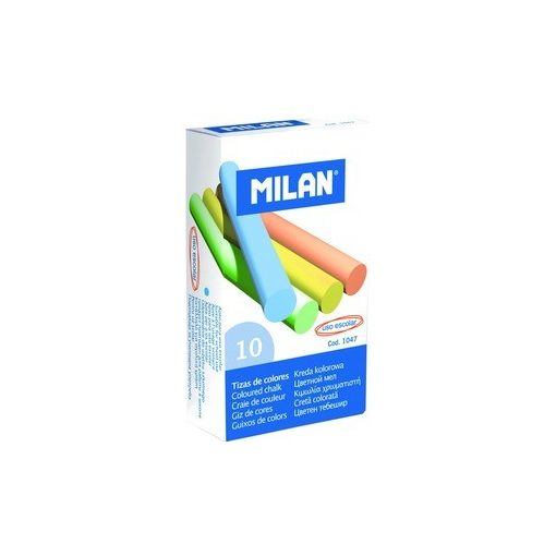 MILAN táblakréta 10db színes