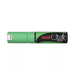 UNI Folyékony kréta marker PWE-8K, fluo zöld