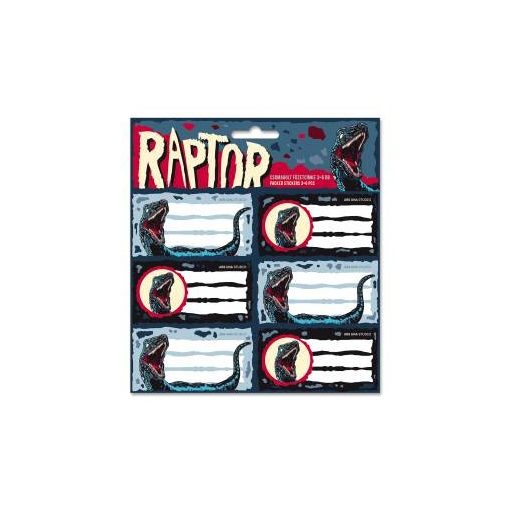 ARS UNA füzetcímke csomagolt, 3x6db Raptor