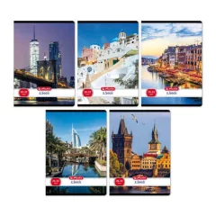 HERLITZ füzet A/5 32 lapos City 20-32 sima