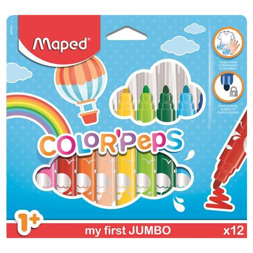 MAPED Color'Peps Jumbo 12db filctoll