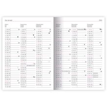 Határidőnapló, agenda B/6 napi Lizzy Card 2026. évi Magnolia