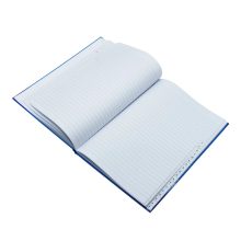 Bluering beírókönyv A/4, 96lap, keményfedeles, vonalas, ABC regiszteres