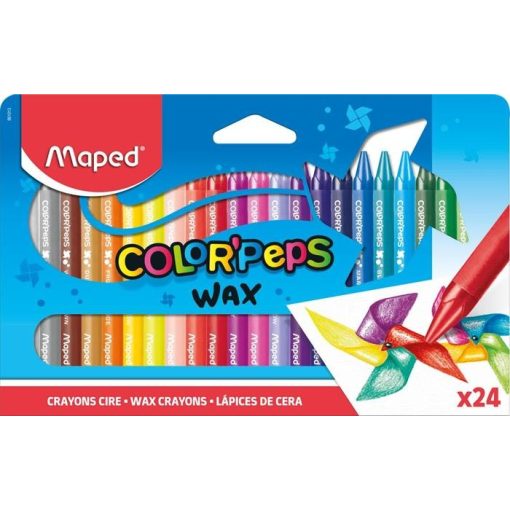 MAPED Color'peps zsírkréta wax 24db, 861013