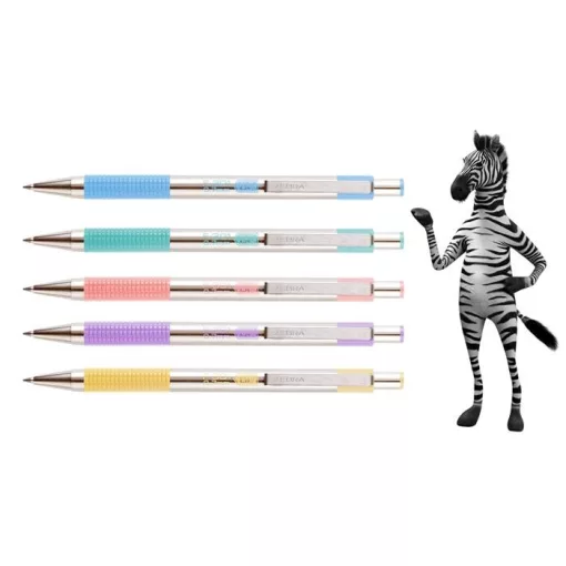 Golyóstoll ZEBRA F-301 pasztell kék